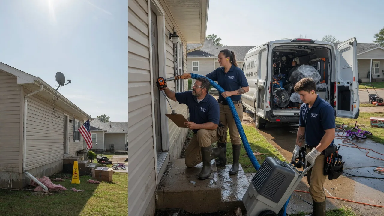 Ceiling Water Damage Restoration in Pillsbury, ND near me